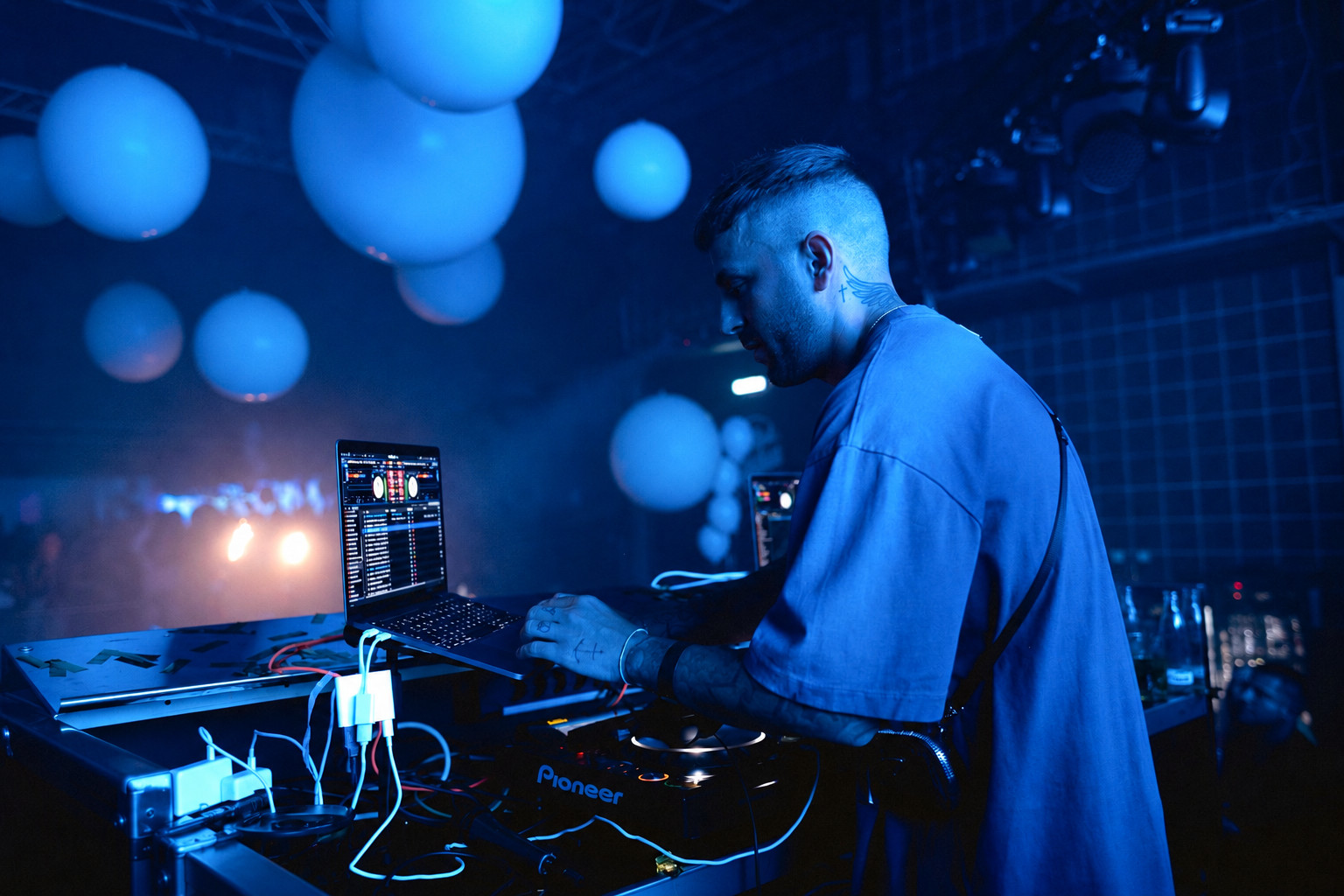 DJ AND-J playing at Lollipop Events